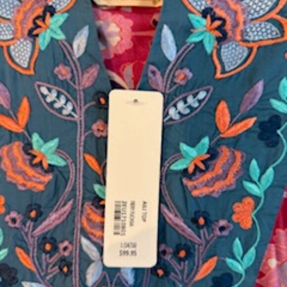 Soft Surroundings Floral Tunic. XL - Picture 4 of 5